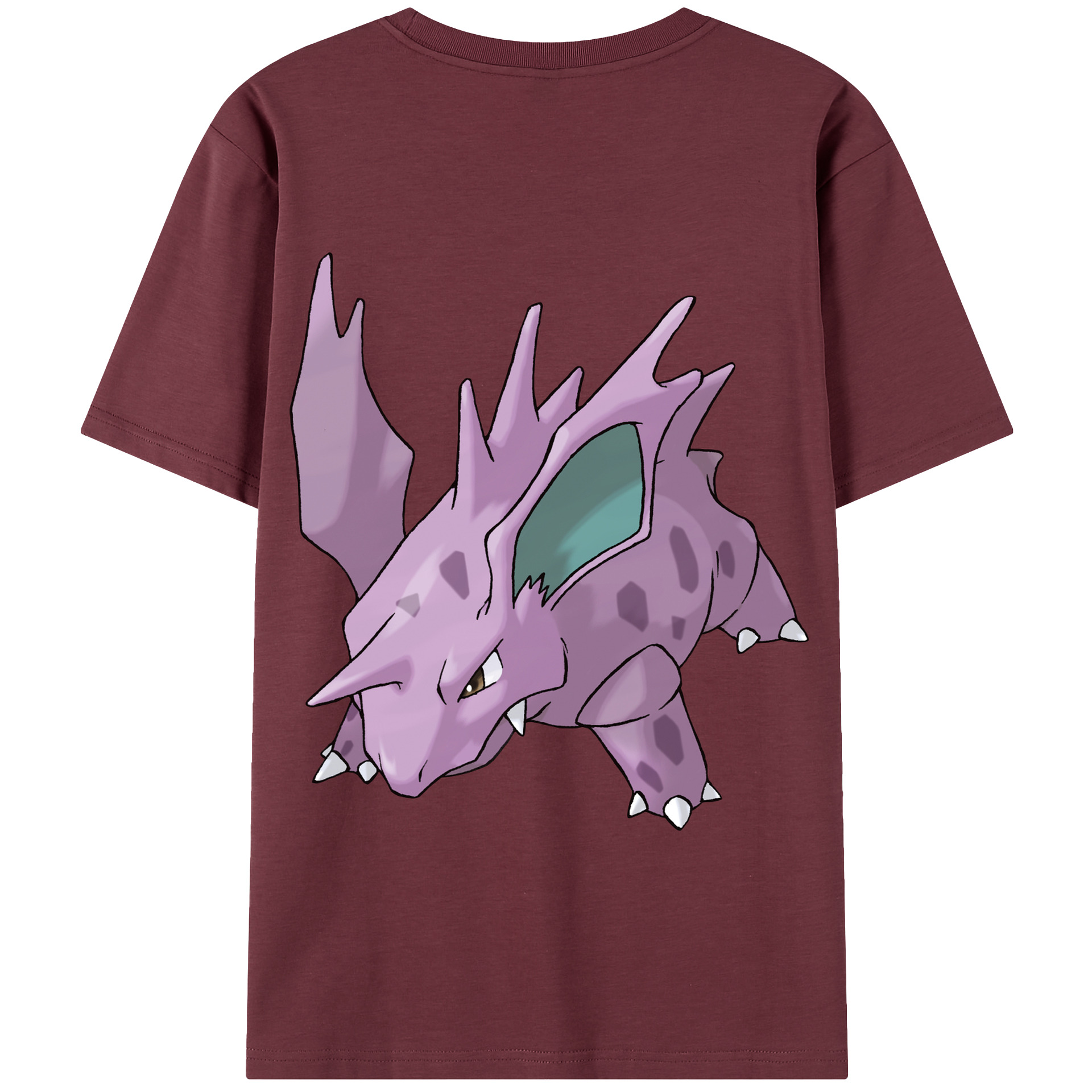 （画像用） ポケットモンスター Pokémon 綿100％半袖Tシャツ（背面プリント）